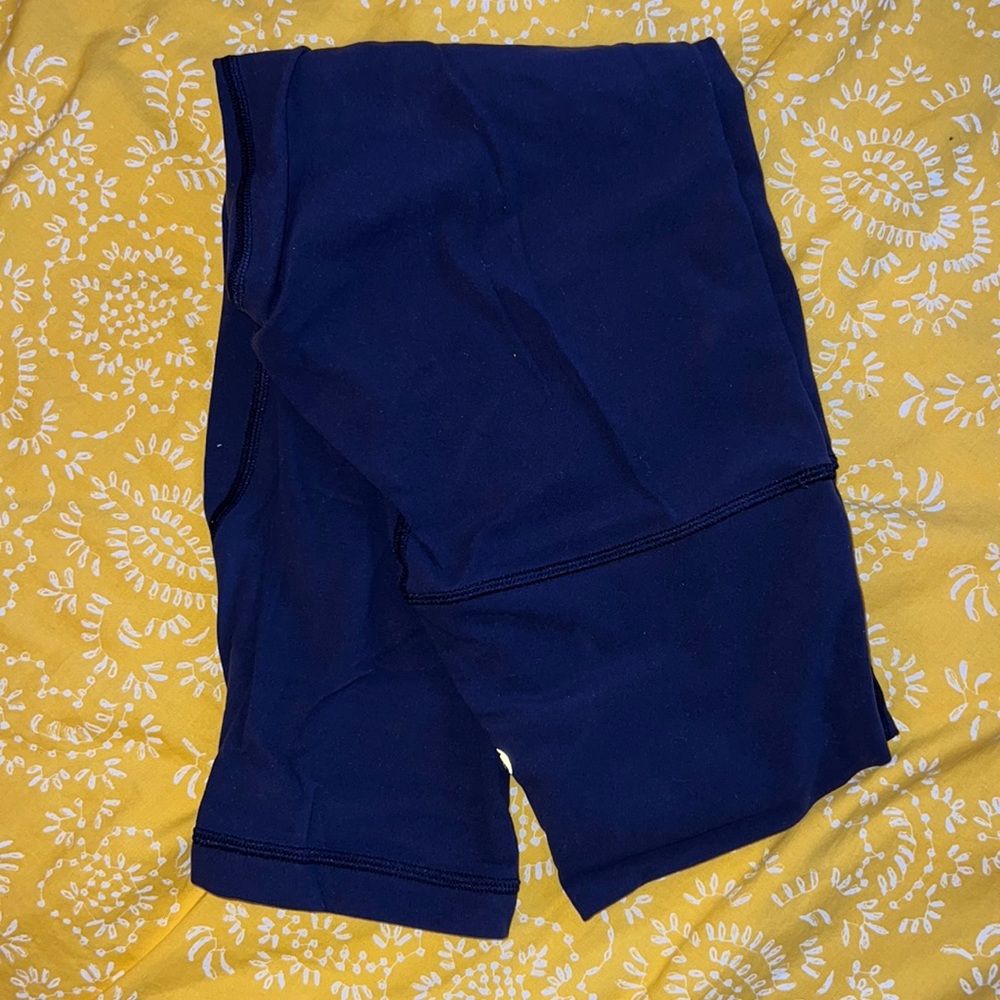 Navy lululemon leggings